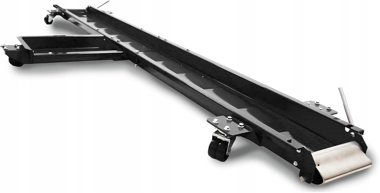 Maneuvering trolley rail for motorcycle 567 kg black 210cm Packaging status original