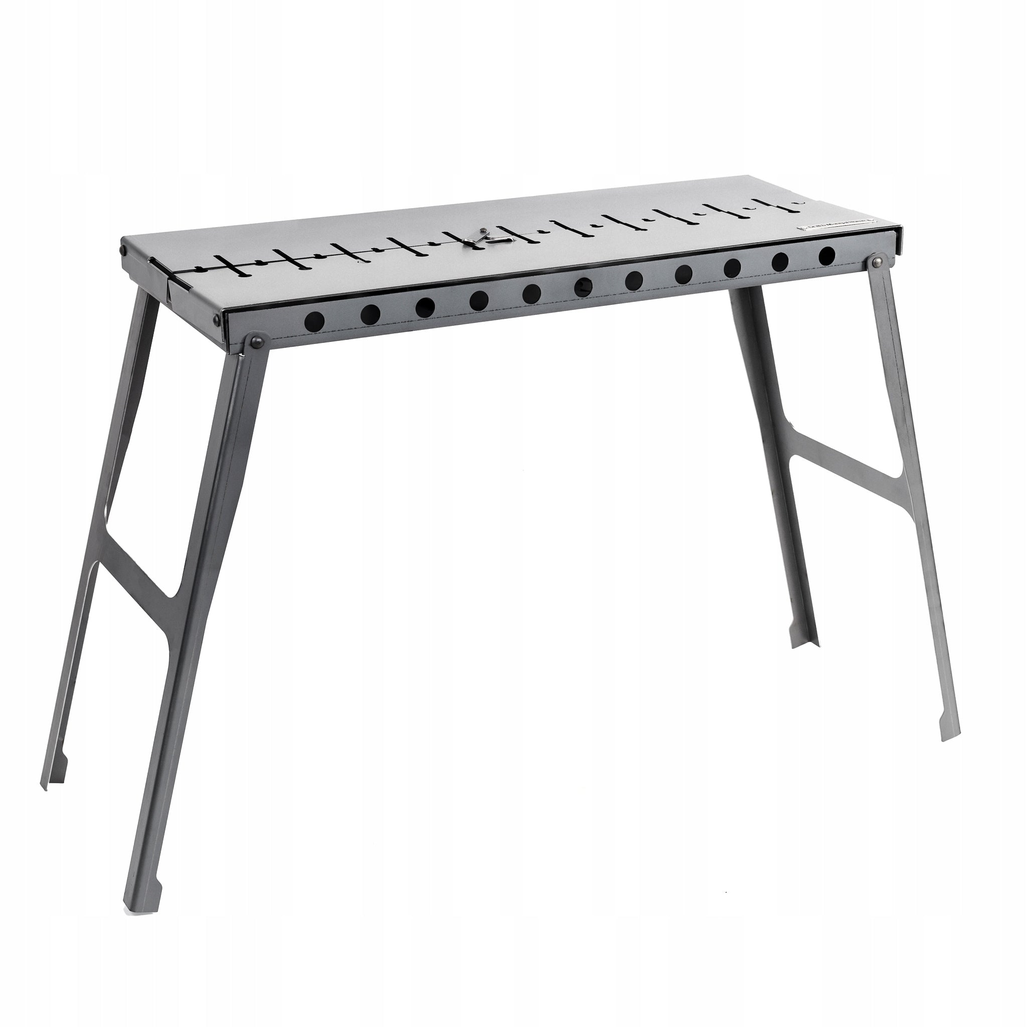 Mangal Grill Suitcase For 12 Skewers Carbon Folding Metal 2 mm EAN (GTIN) 5907022742251