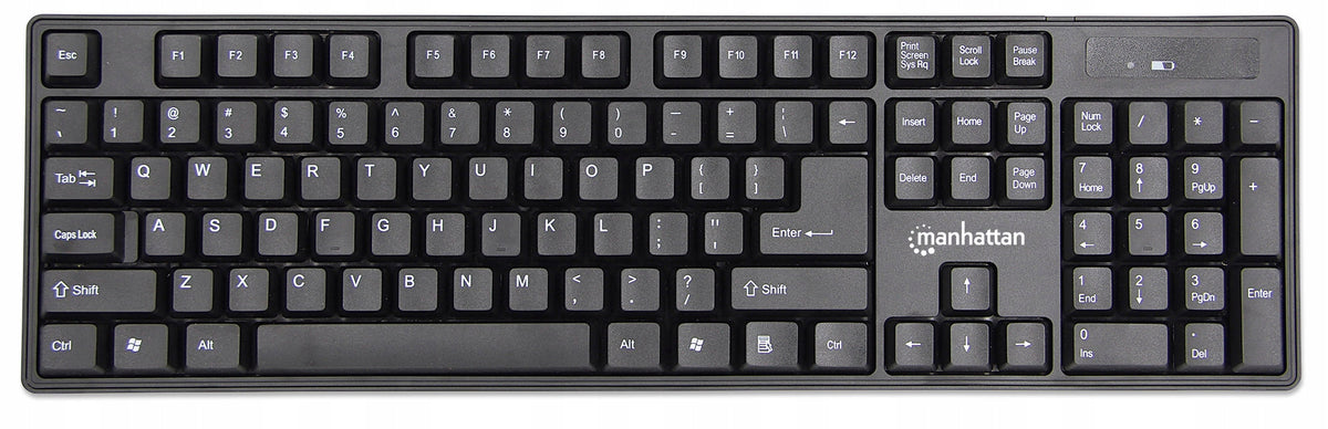 Manhattan Wireless Keyboard and Optical Mouse Kit Batteries included yes