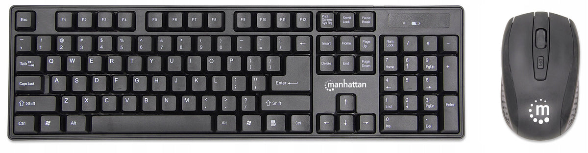 Manhattan Wireless Keyboard and Optical Mouse Kit