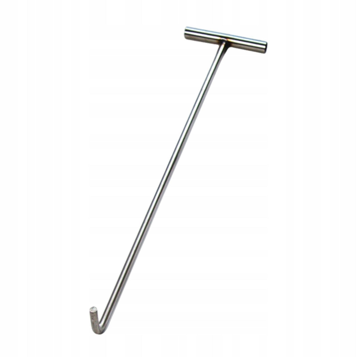 Manhole Hook Tool Stainless Steel Versatile Lifting Hook 68cm Dia 8cm Thick Brand no brand