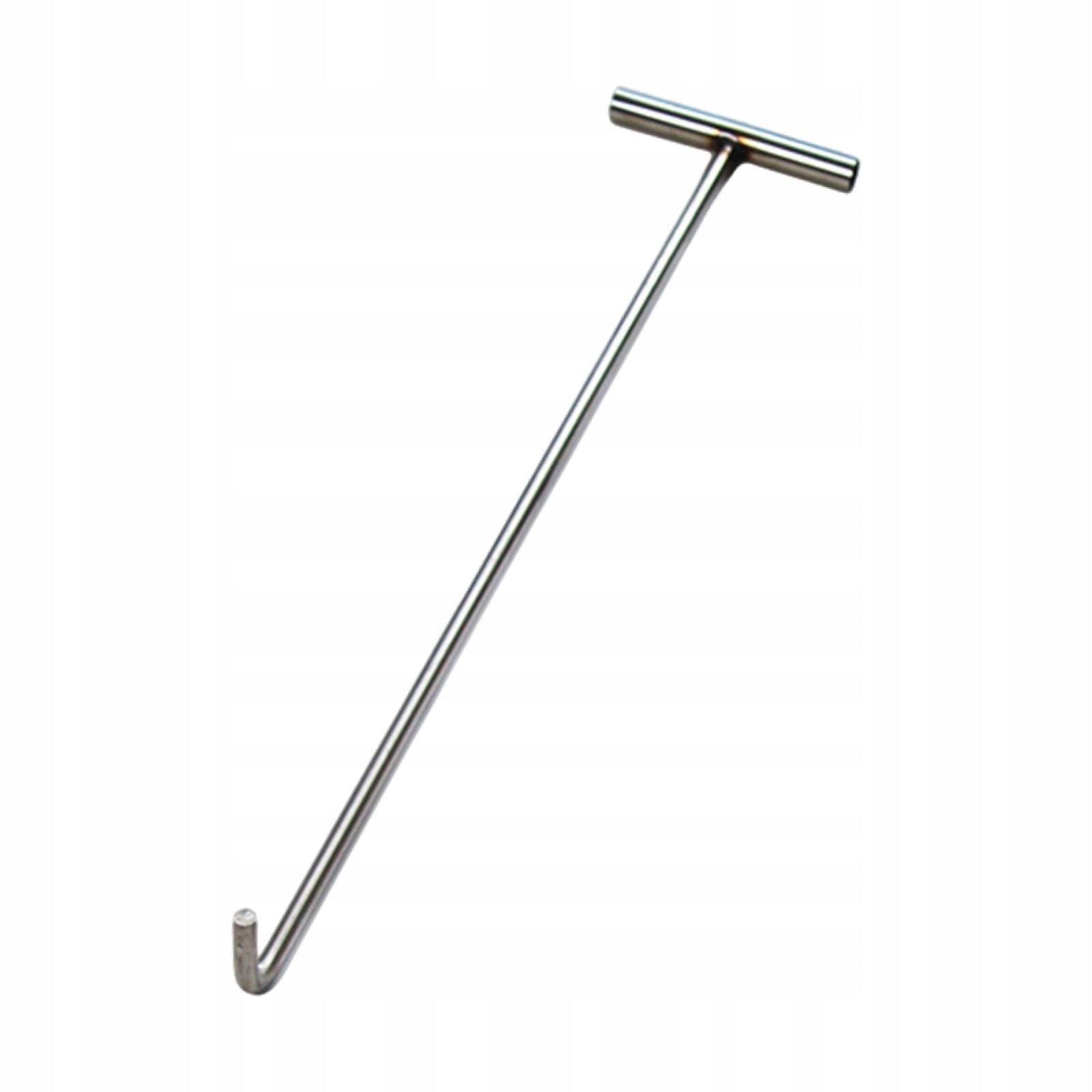 Manhole Hook Tool Stainless Steel Versatile Lifting Hook 68cm Dia 8cm Thick Manufacturer code Does not apply