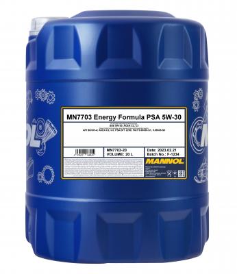 Mannol Energy Formula PSA 5W30 20L 7703