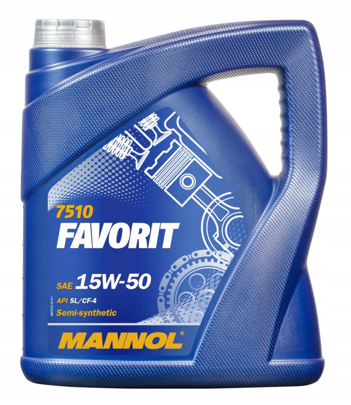 Mannol Favorit 15W-50 4L Engine Oil 7510