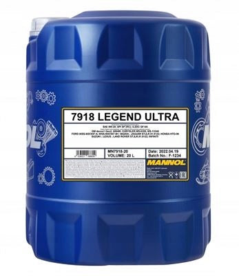 Mannol Legend Ultra SN Plus RC 0W20 20L 7918