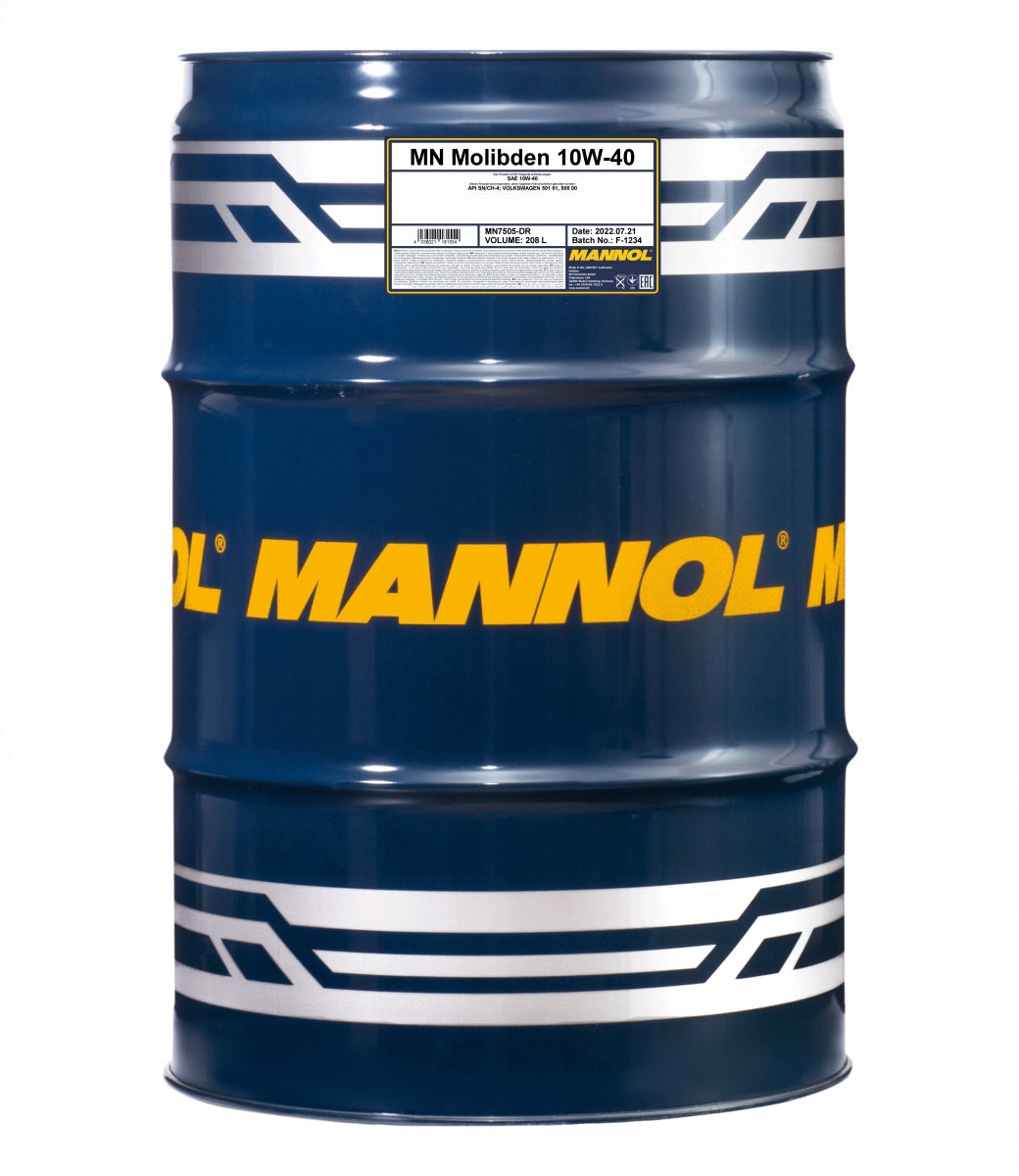 Mannol Molybdenum 10W40 208L 7505