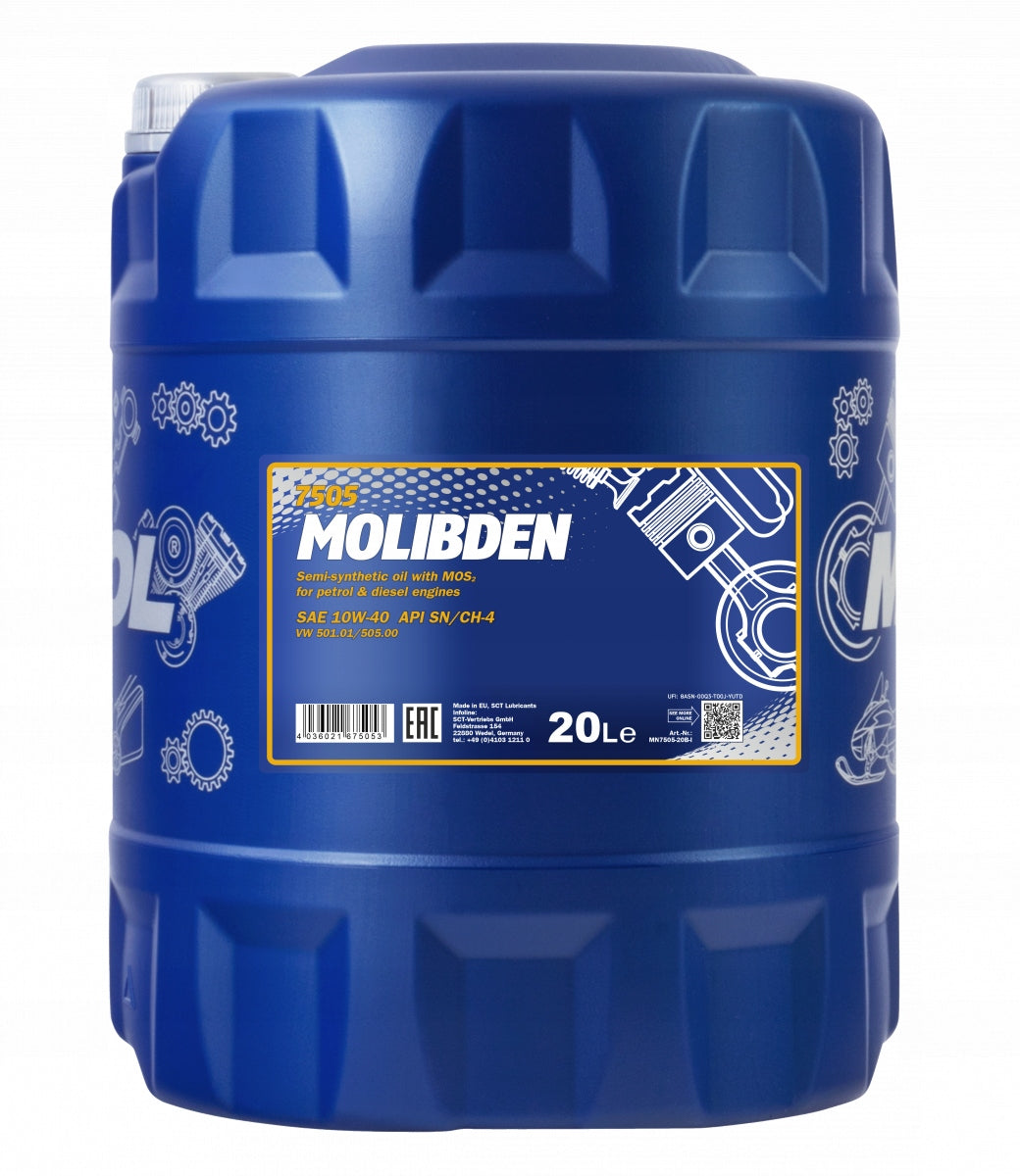 Mannol Molybdenum 10W40 20L 7505
