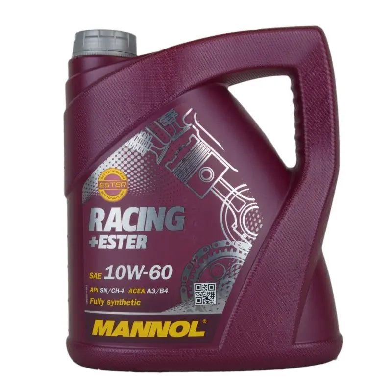 Mannol Racing+Ester 10W60 4L Engine Oil 7902