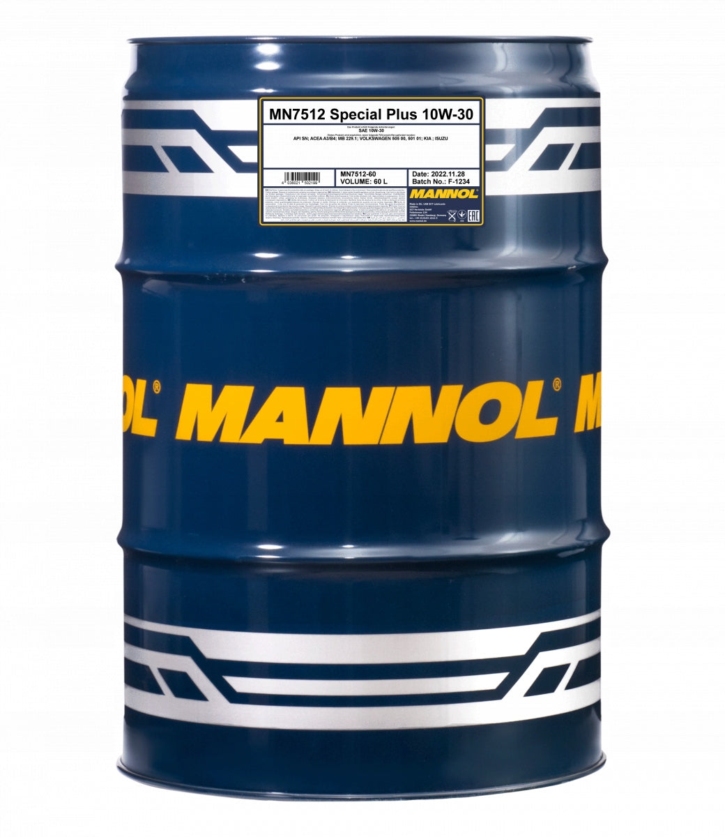 Mannol Special Plus 10W-30 60L (15.85 Gallons) Engine Oil 7512