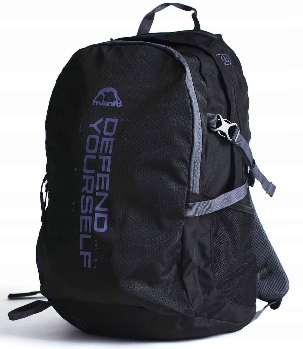 Manto sports backpack CROSS black
