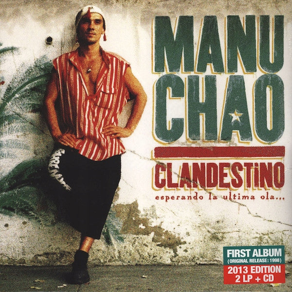 Vinyl-Schallplatte +CD Clandestino von Manu Chao 