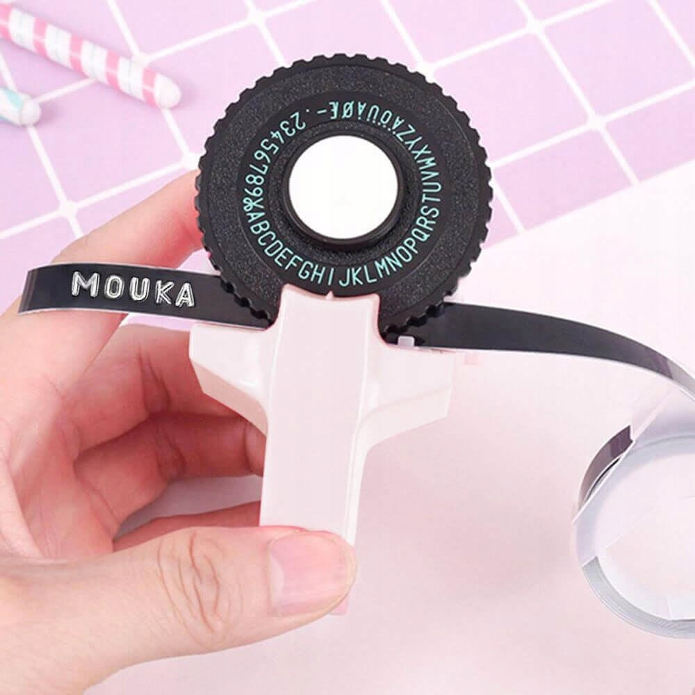 Manual 3D Label Jigsaw with Tapes - Easy and Quick DIY Marking