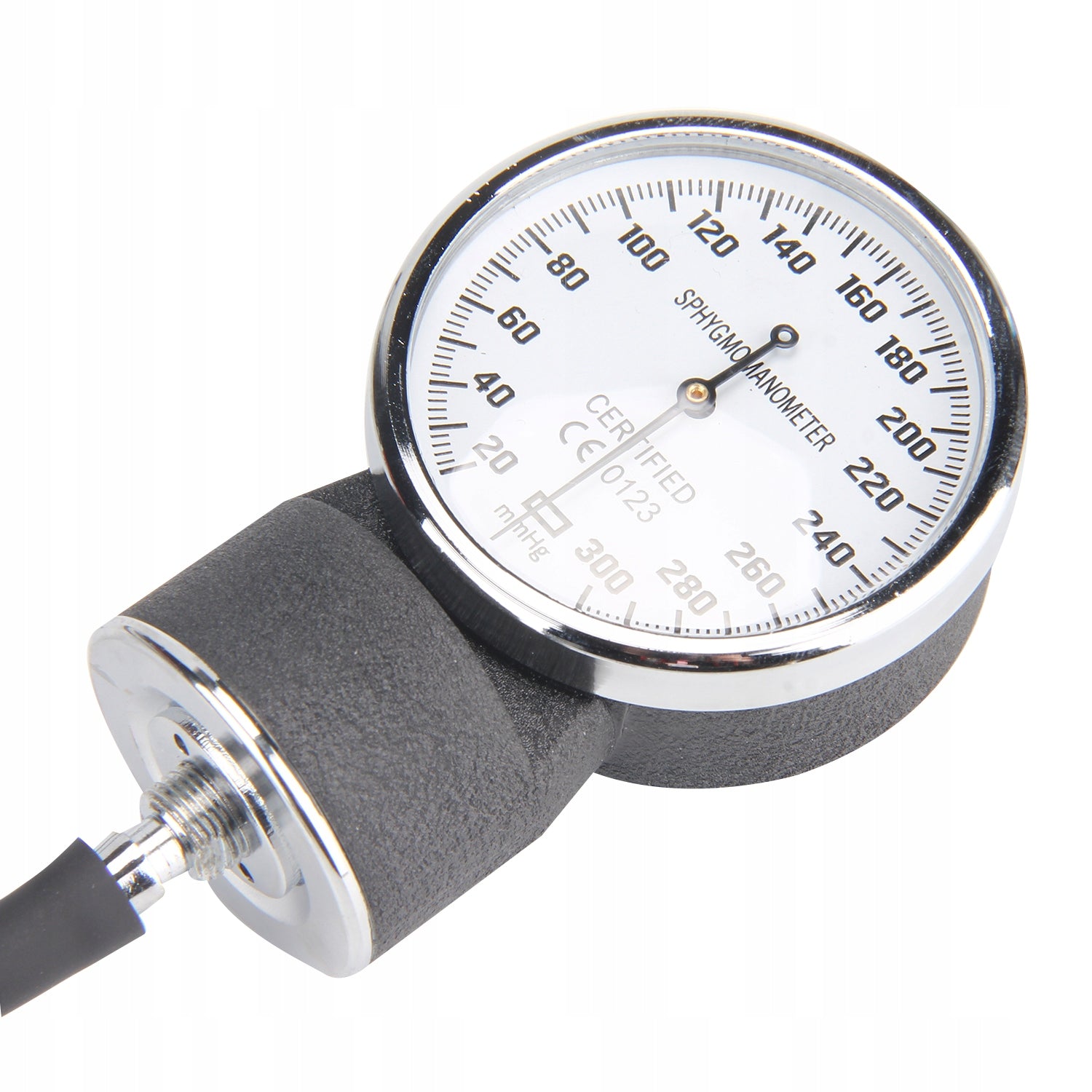Manual Aneroid Blood Pressure Monitor With Stethoscope + Shoulder Cuff + Case Packaging status original