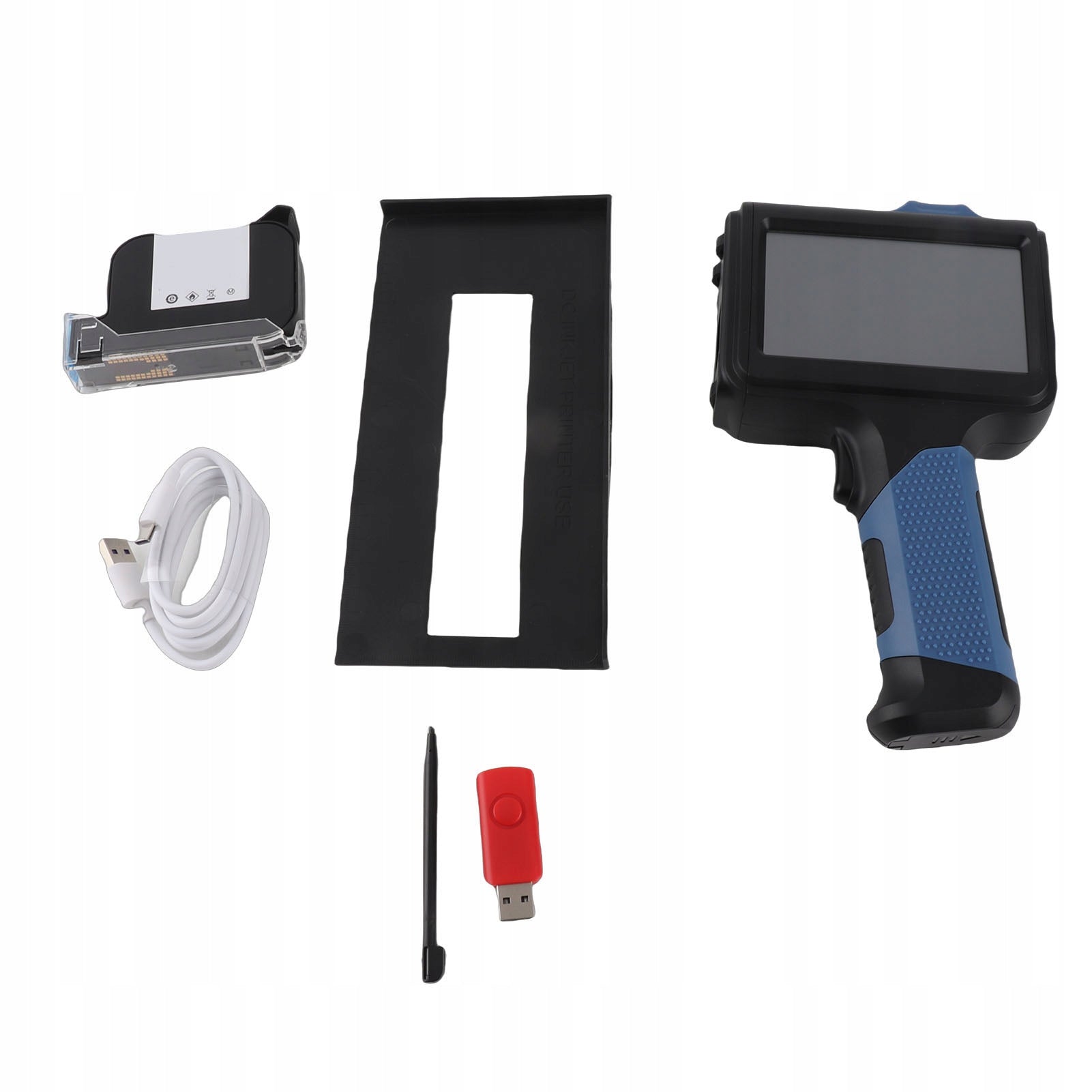 Manual Inkjet Printer Touch Screen 12,7mm Portable 7G Printer