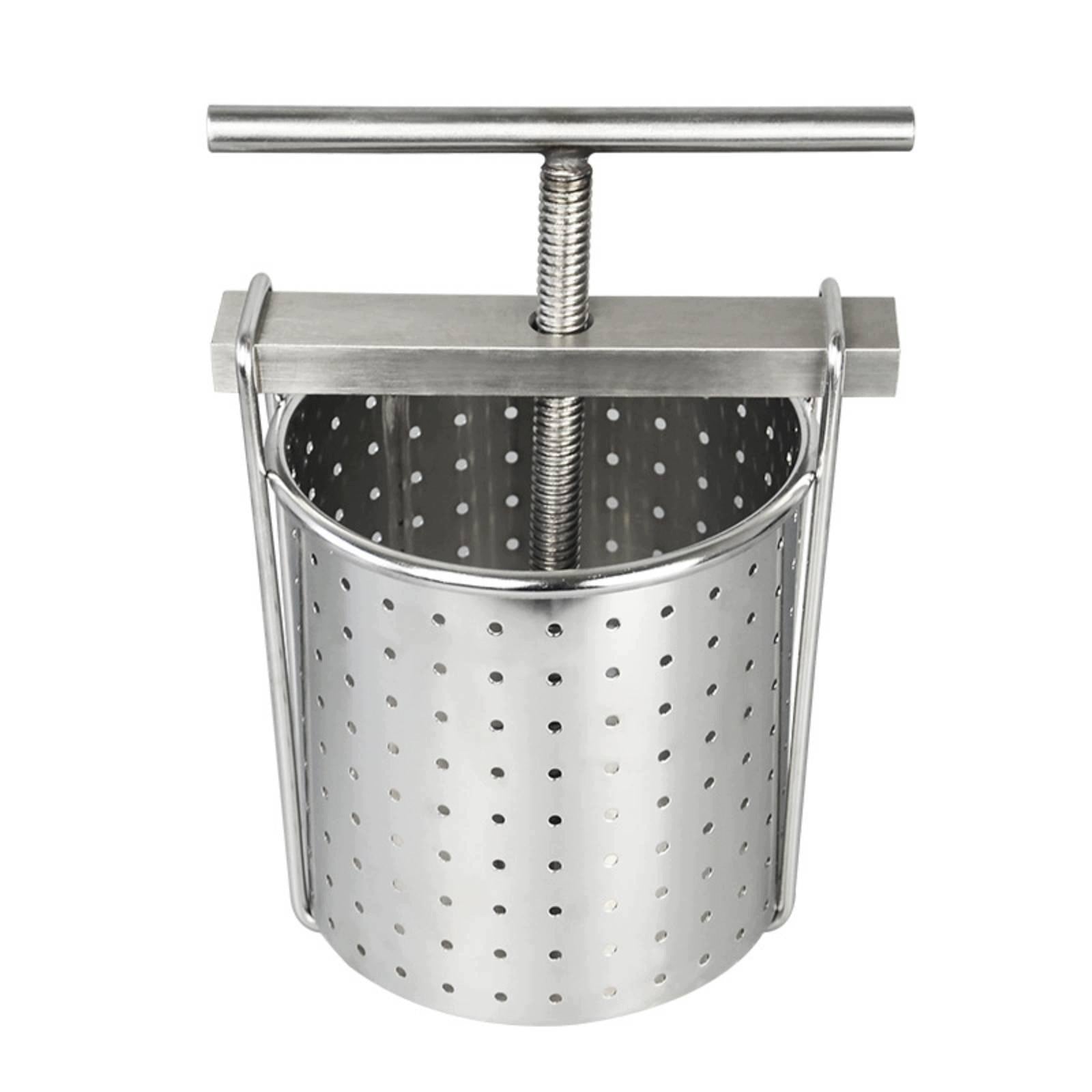 Manual Juice Press Easy to Use Fruit Juicer Stainless Steel Food Safe Hand
