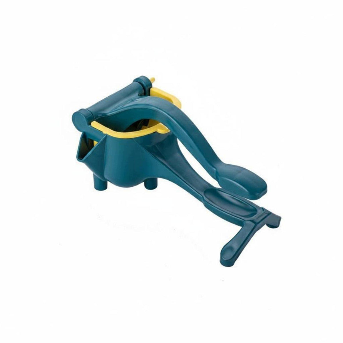 Manual Juice Press Plastic Handheld Citrus Squeezer Small Fruit Light Blue