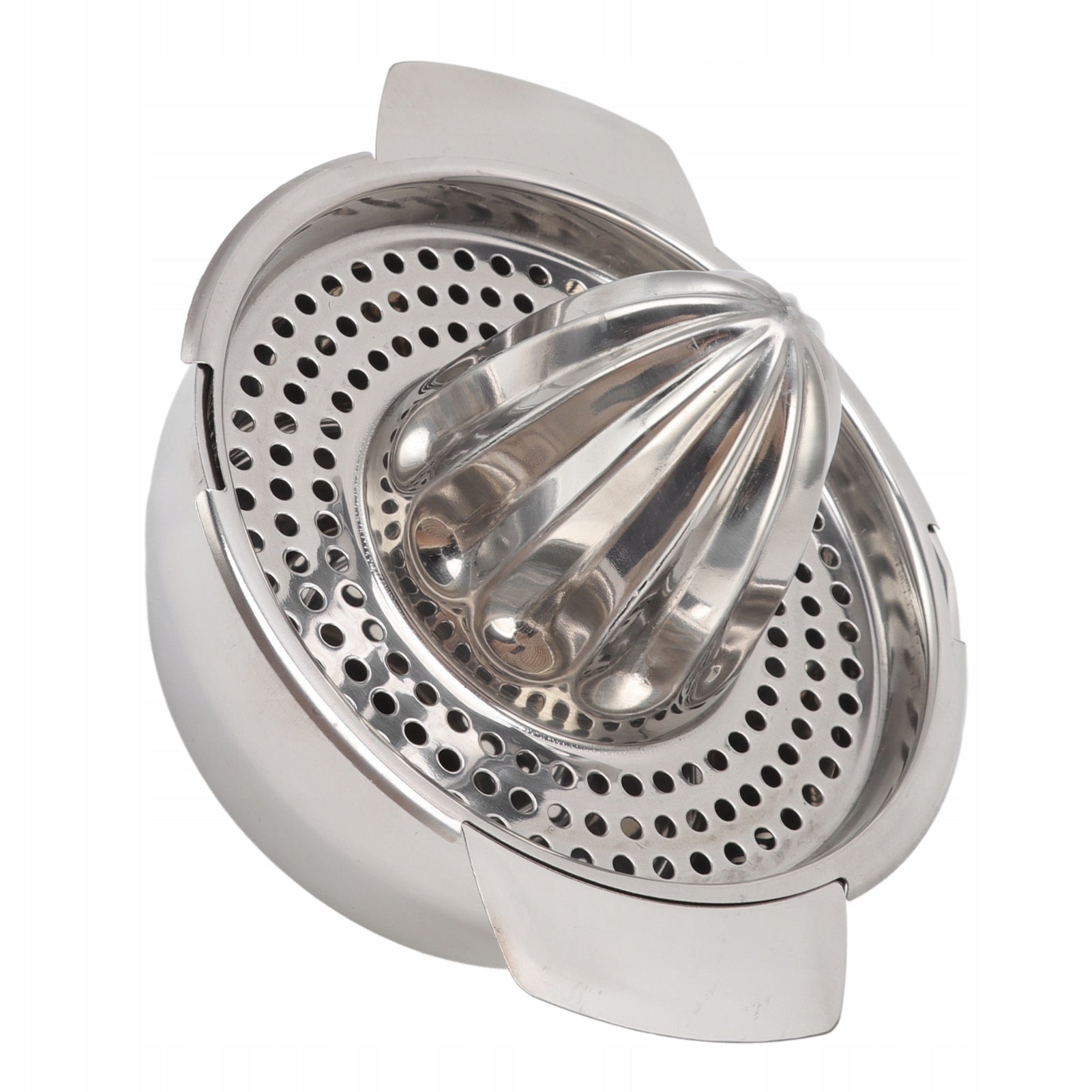Manual Juicer Split Stainless Steel Construction Small Dominant color clear
