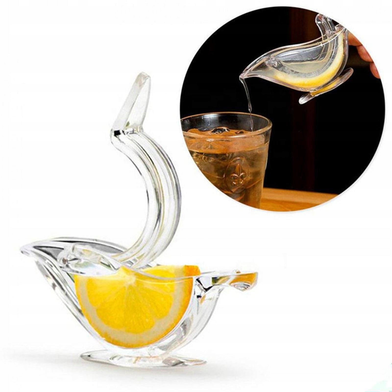 Manual Lime Juicer W/ Handle Portable Pressing Clear Easy to Clean Handheld Brand no brand