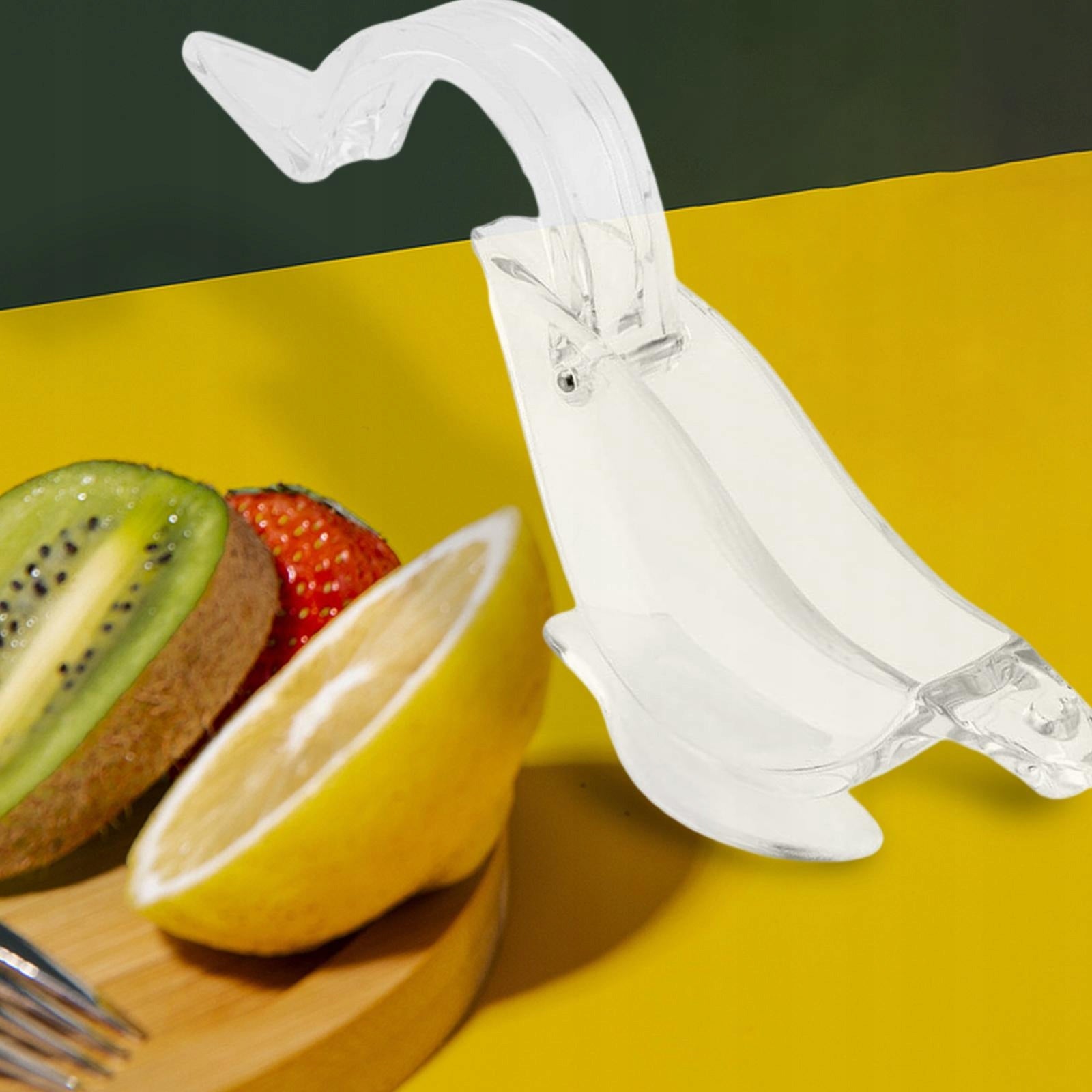 Manual Lime Juicer W/ Handle Portable Pressing Clear Easy to Clean Handheld Dominant color other