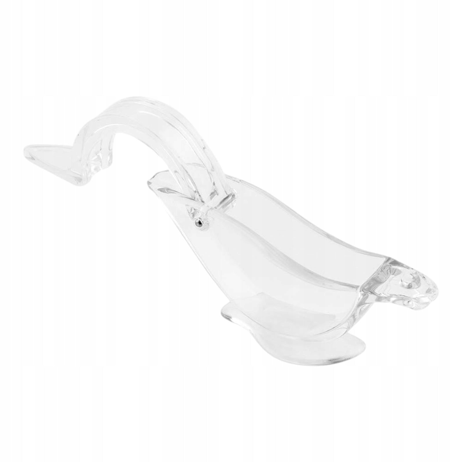 Manual Lime Juicer W/ Handle Portable Pressing Clear Easy to Clean Handheld