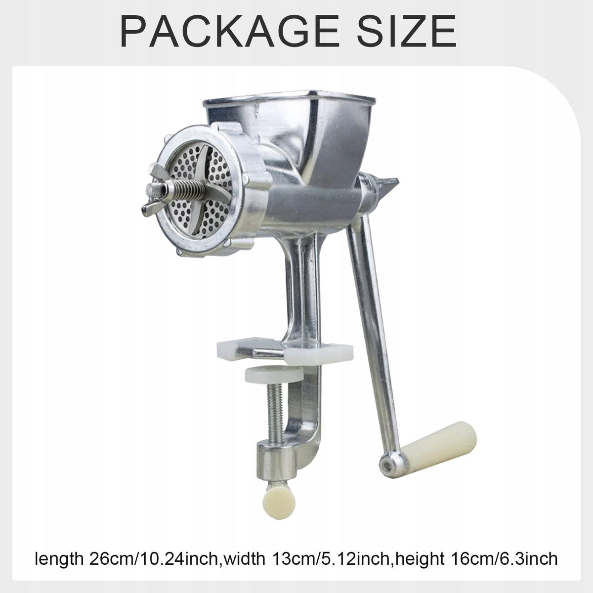 Manual Pet Food Kibble Machine Processing Tool Ergonomic Handle Animal 8.0 Packaging status original