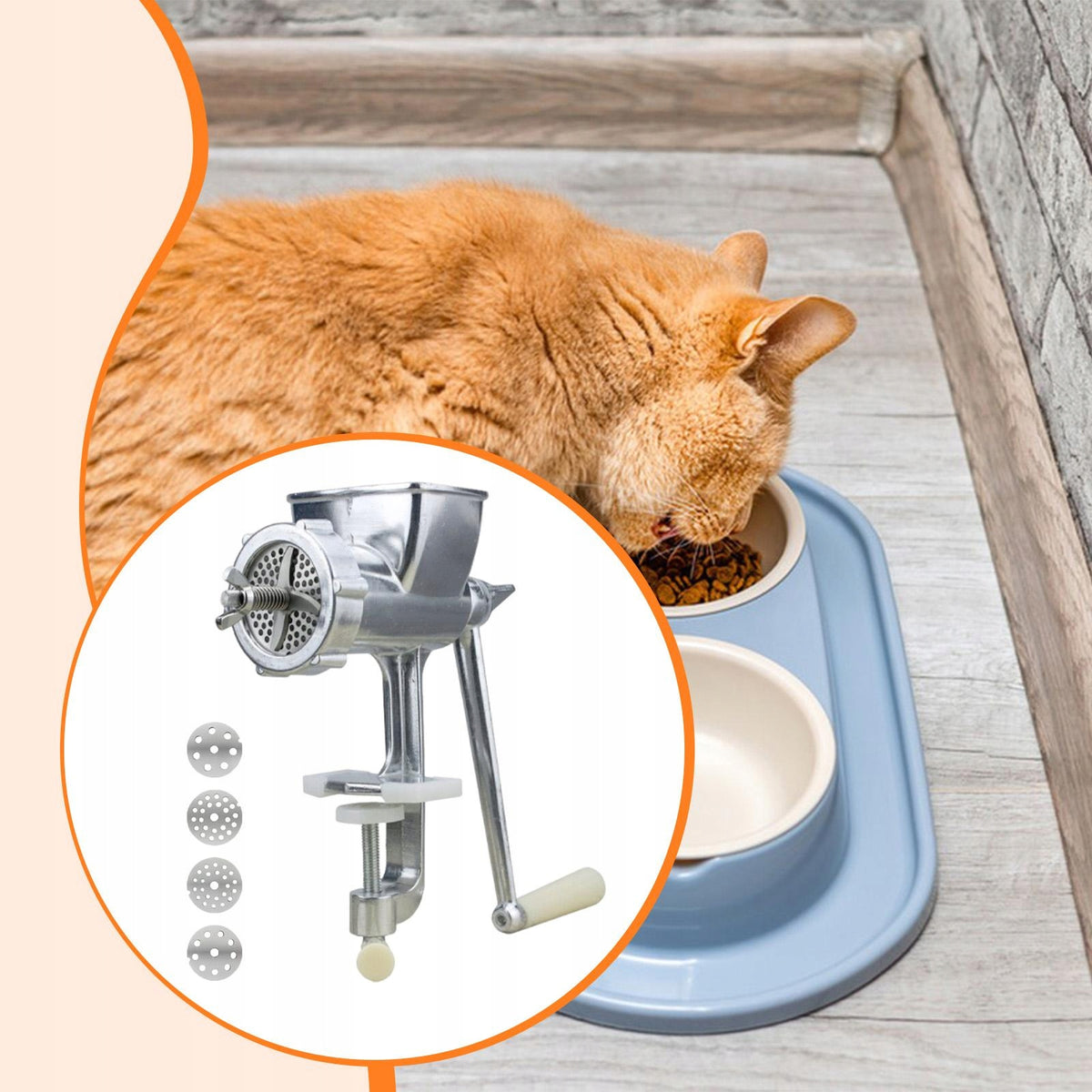 Manual Pet Food Kibble Machine Processing Tool,Portable Granulator Animal