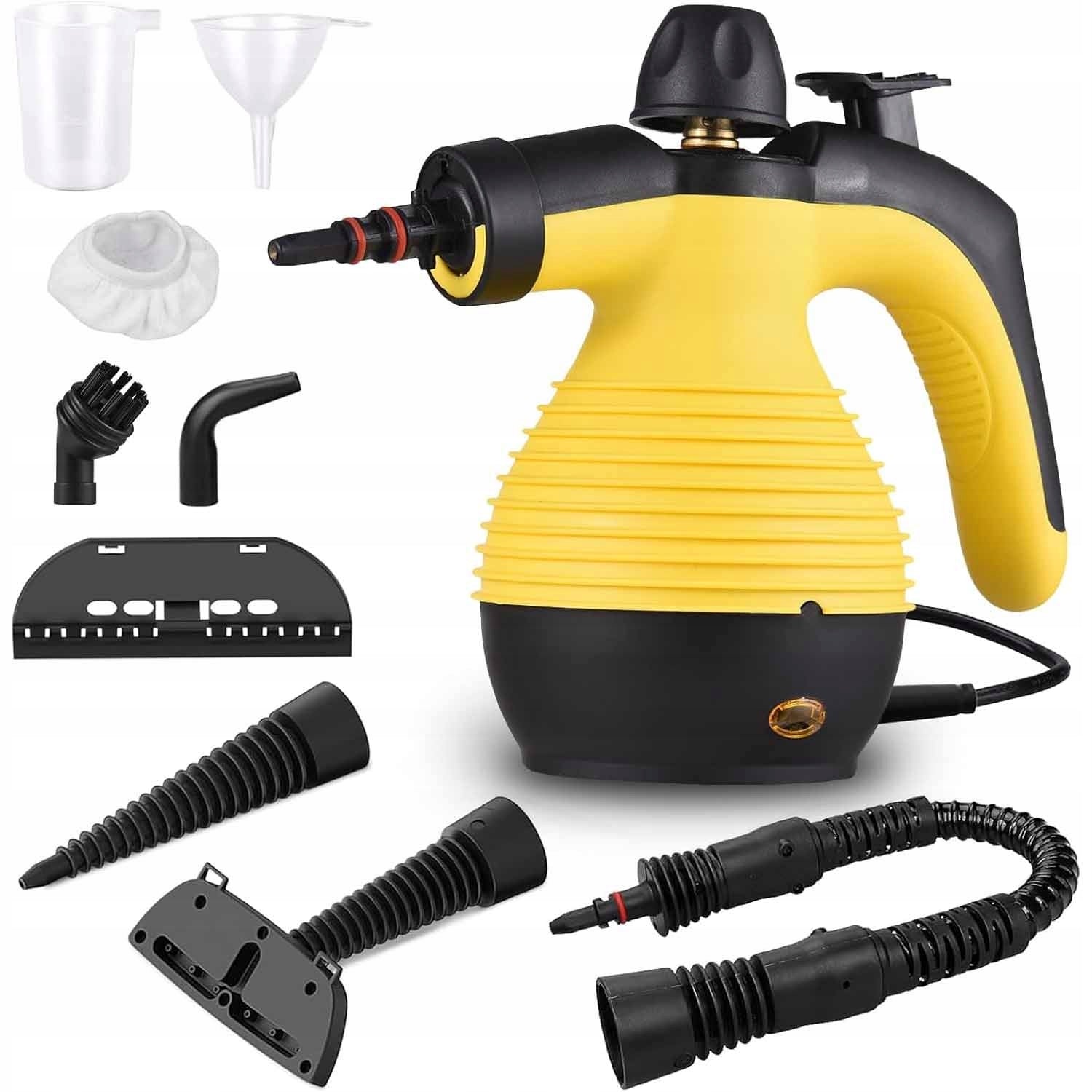 Manual STEAM CLEANER for UPHOLSTERY WINDOW CLEANING TILES 1050W 3 BAR Packaging status original