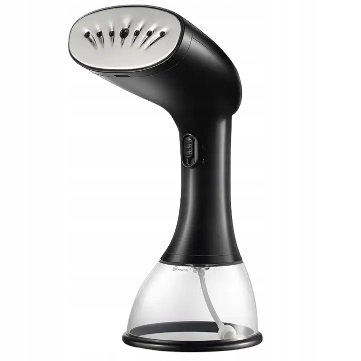 Manual clothes steamer 1640W quick smoothing and refreshing fabrics Dominant color black