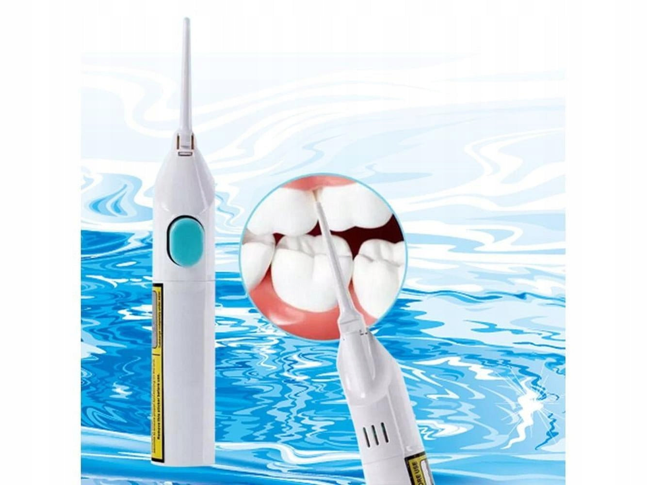 Manual dental shower for plaque removal Batteries included yes