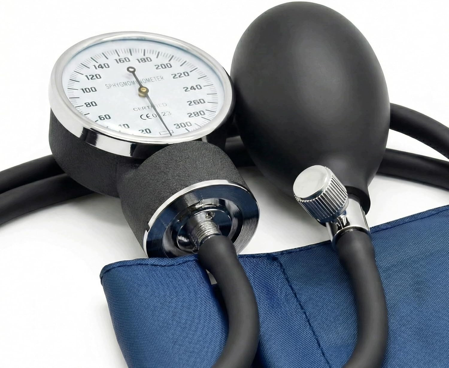 Manual shoulder blood pressure monitor with stethoscope Blue/Black B321 3a Manufacturer code b321
