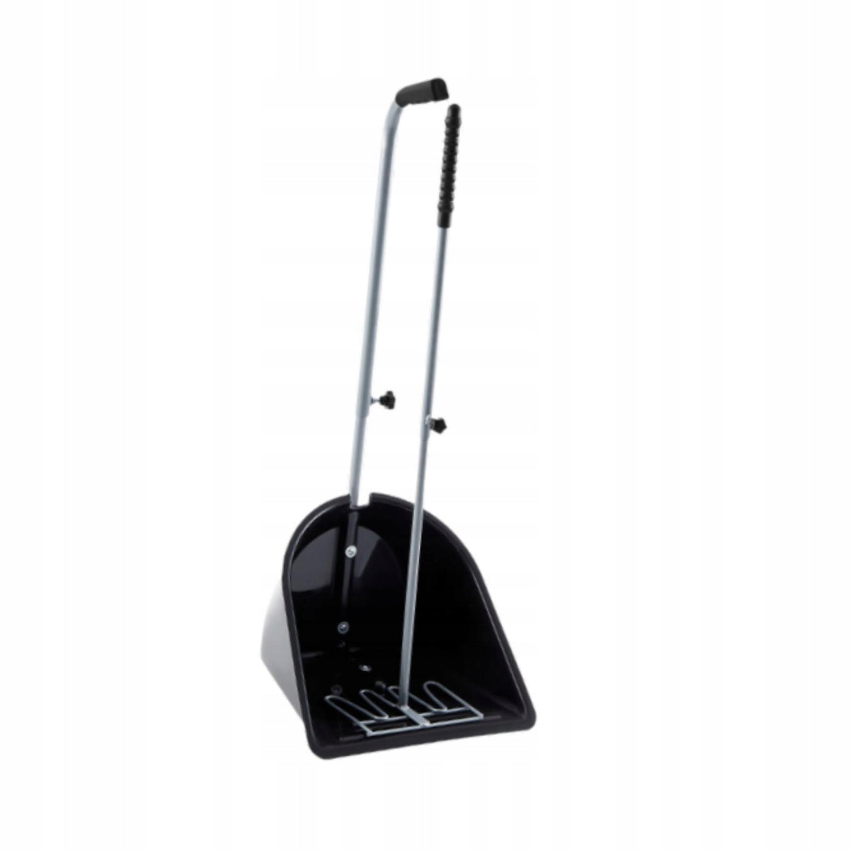 Manure Rake and Dustpan Height Adjustable Lightweight Pet Waste Cleanup
