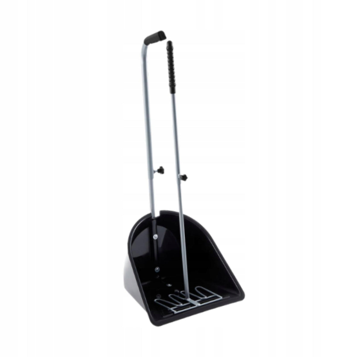Manure Rake and Dustpan with Long Handle, Stable Lightweight Sturdy Manure