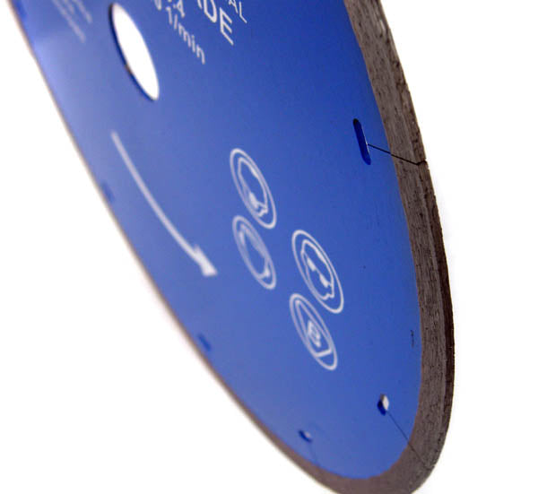 Mar-pol Diamond blade for stoneware tiles 125x1,2x22,2 smooth Rapid M08713 Disc type cutting