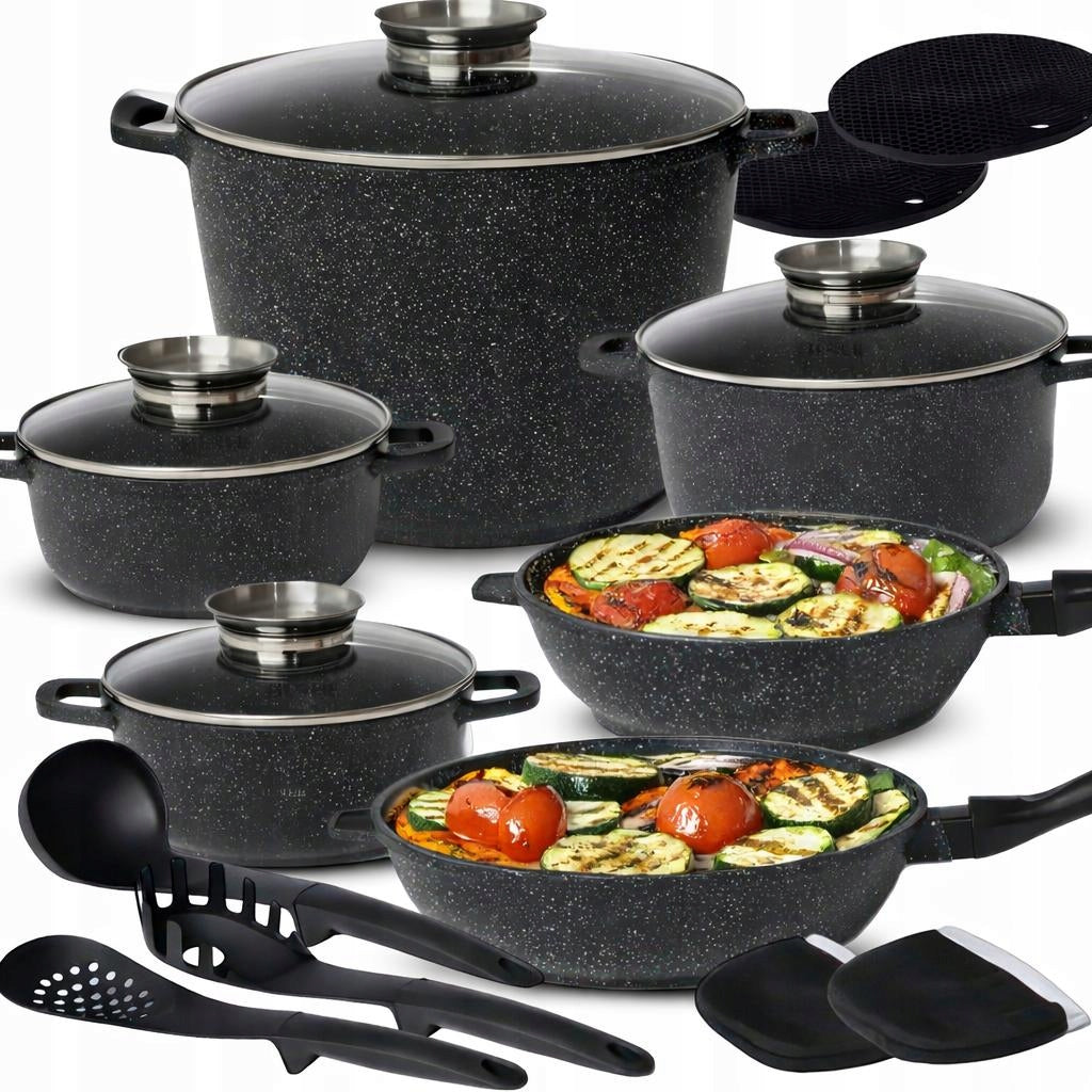 Marble Pot Set 17 EL Induction/Gas