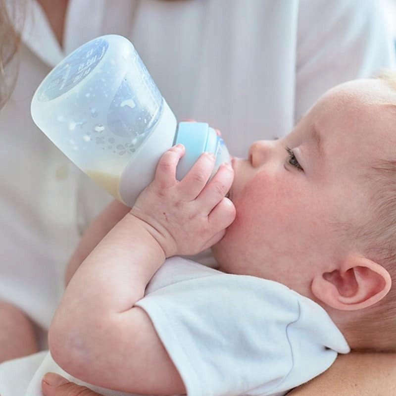 Marcus & Marcus Anti-Colic Bottle 120ml Silicone 0+ MINT Breast Pump Medical device no