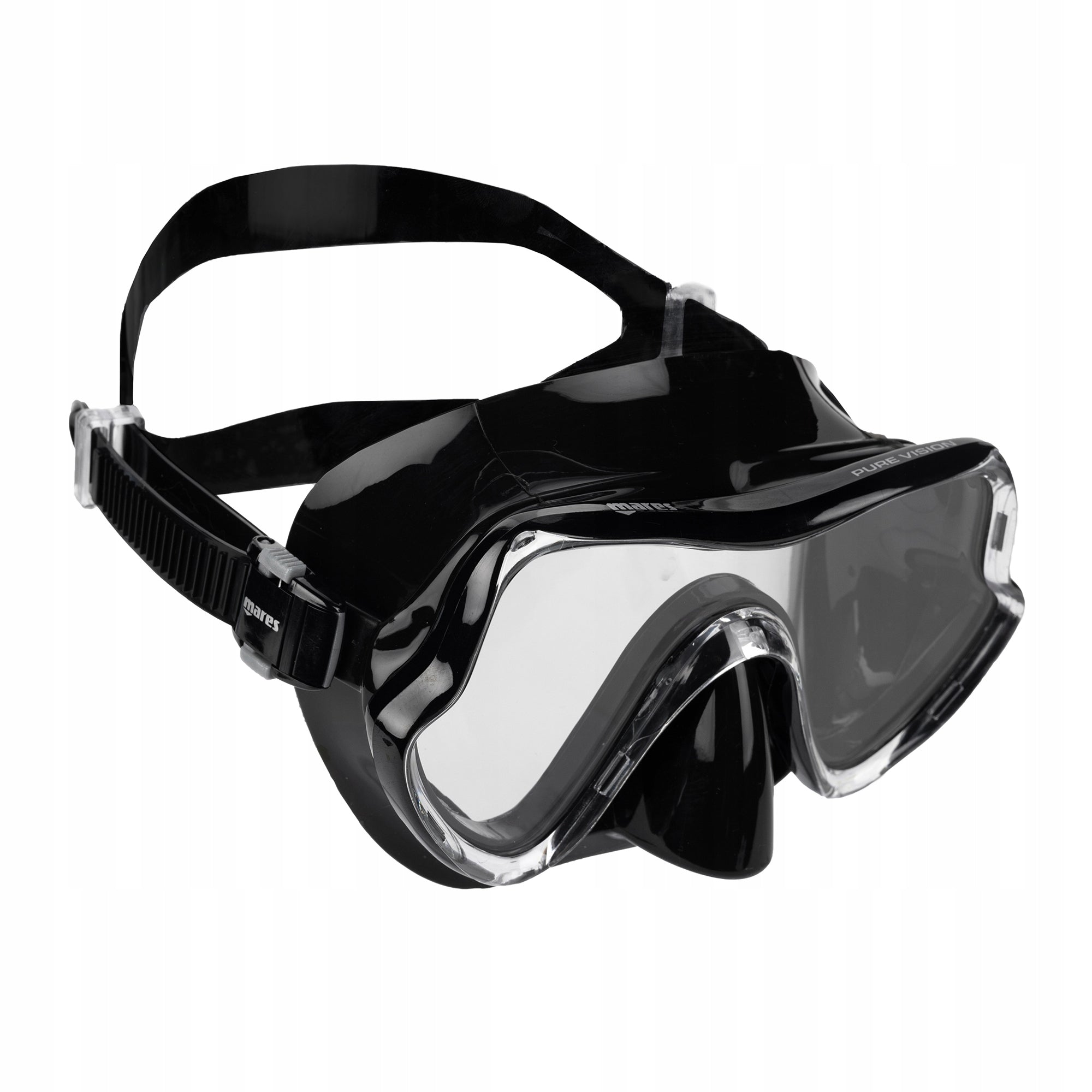 Mares Pure Vision black OS snorkeling mask