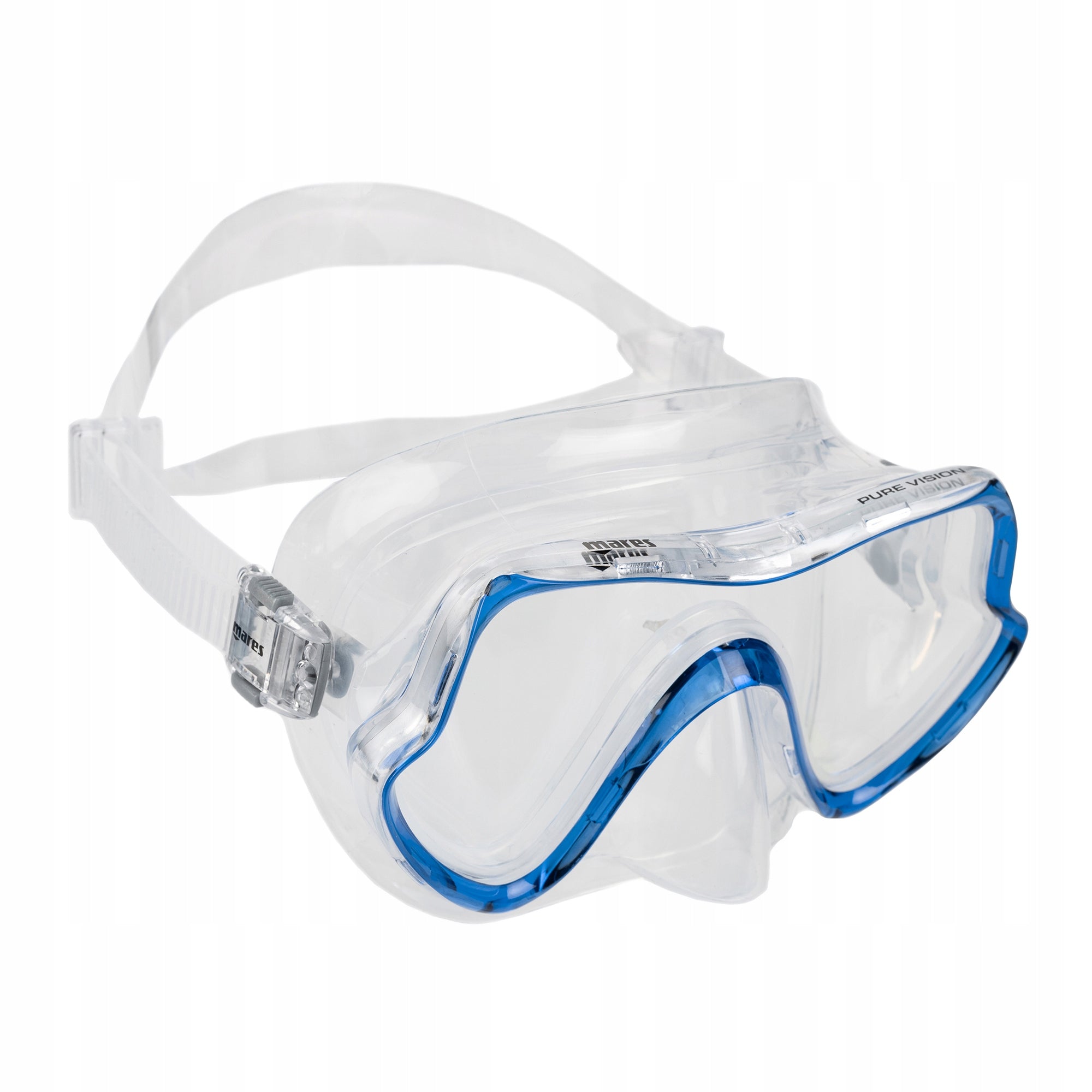 Mares Pure Vision clear/blue OS snorkeling mask
