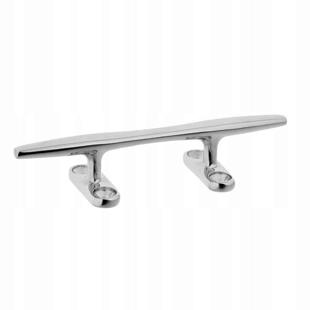 Marine Boat Cleat Stainless Steel Base Boat Mooring Hardware Deck 6" Model Zacisk do łodzi ze stali nierdzewnej