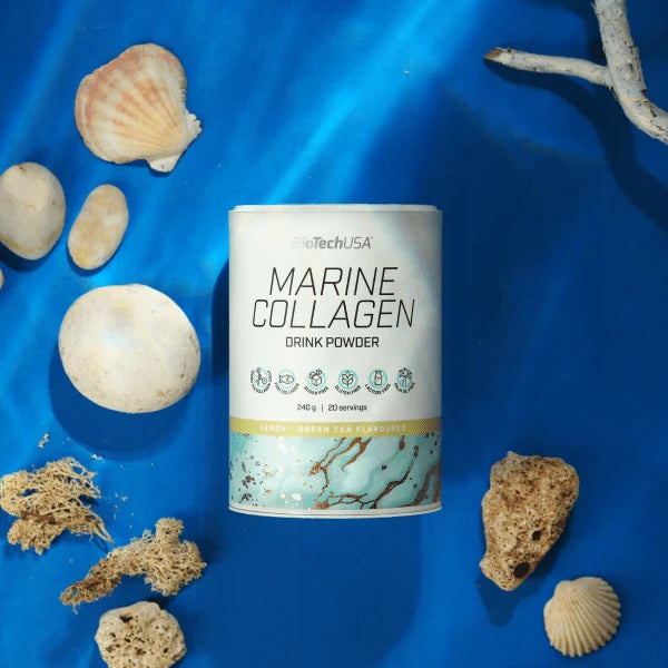 Marine Collagen italpor - 240 g mangó Brand BioTechUSA