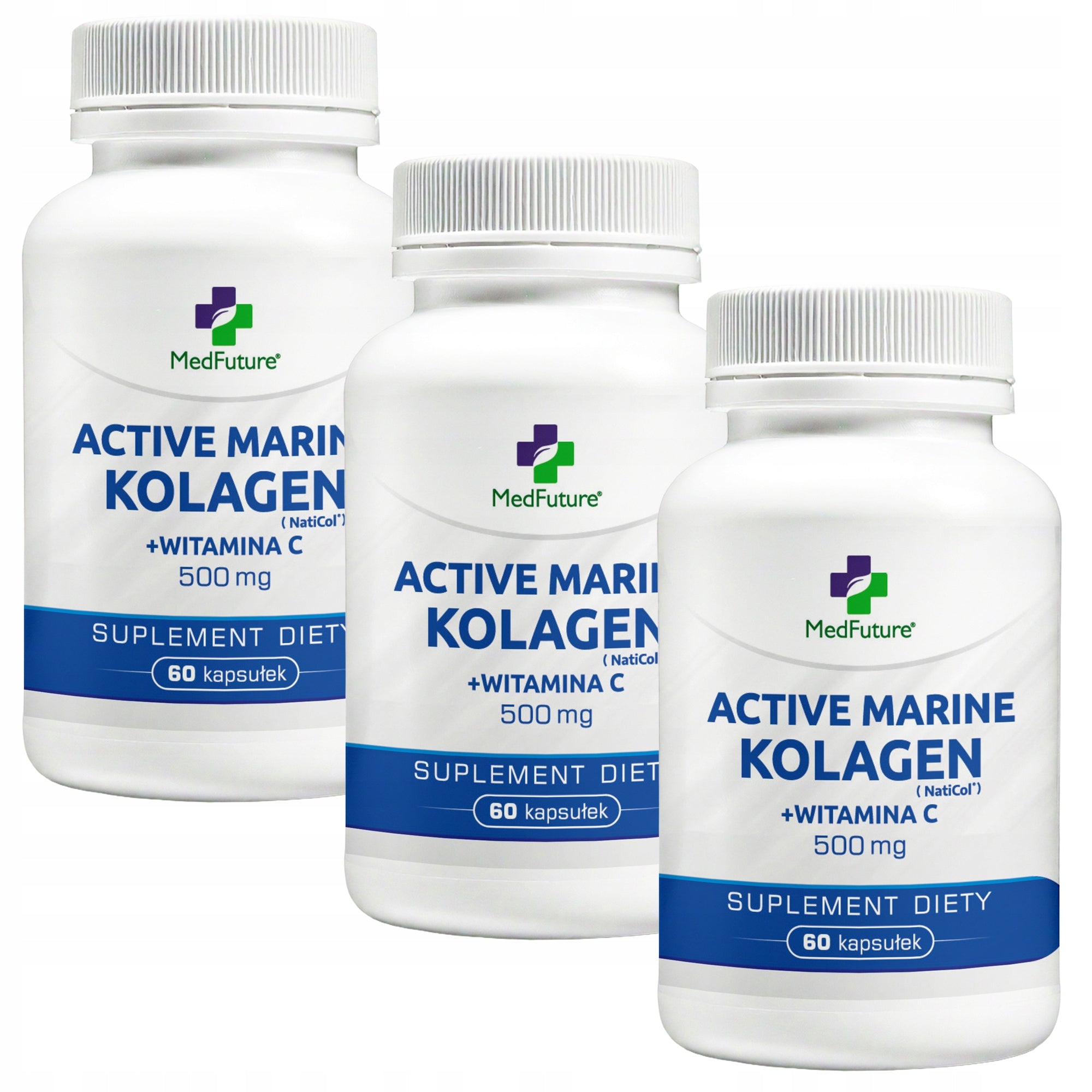 Marine Fish Collagen Naticol + Vitamin C - Healthy Joints and Strong Bones