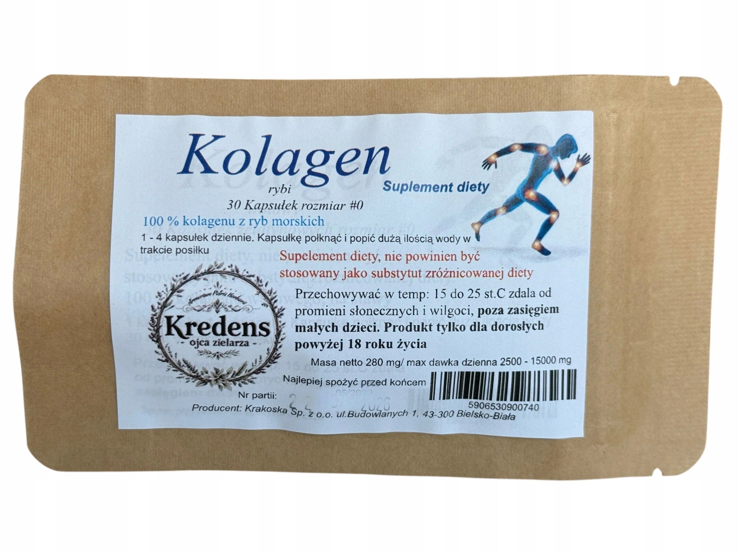 Marine collagen (fish) 30 capsules
