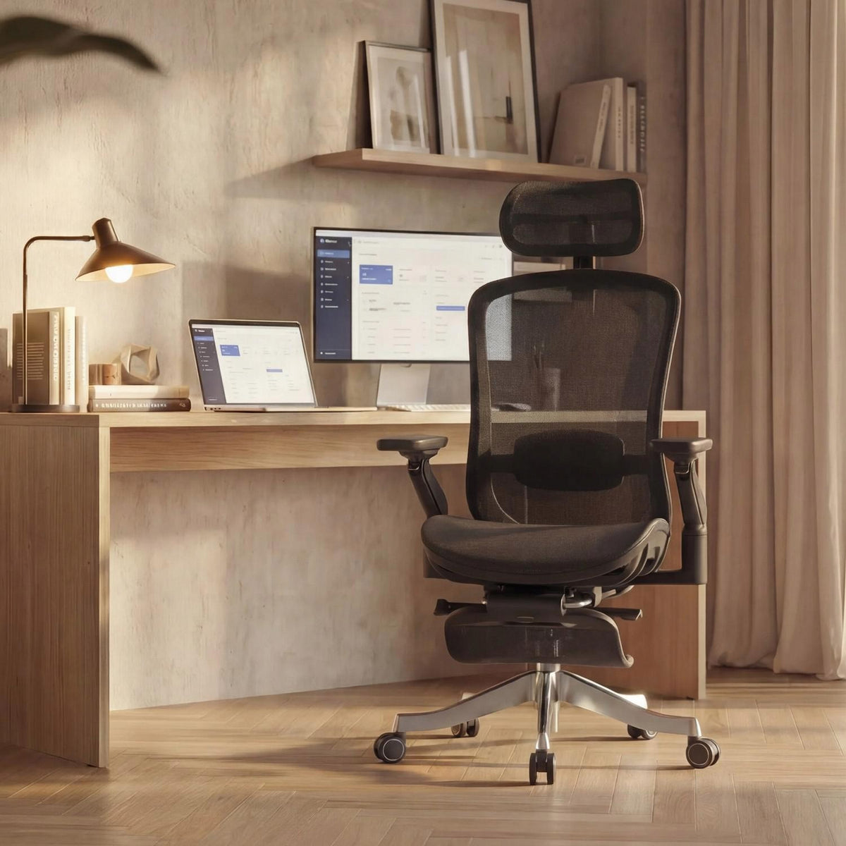 Mark Adler Leadpro 8.7 Black swivel chair Brand Markadler