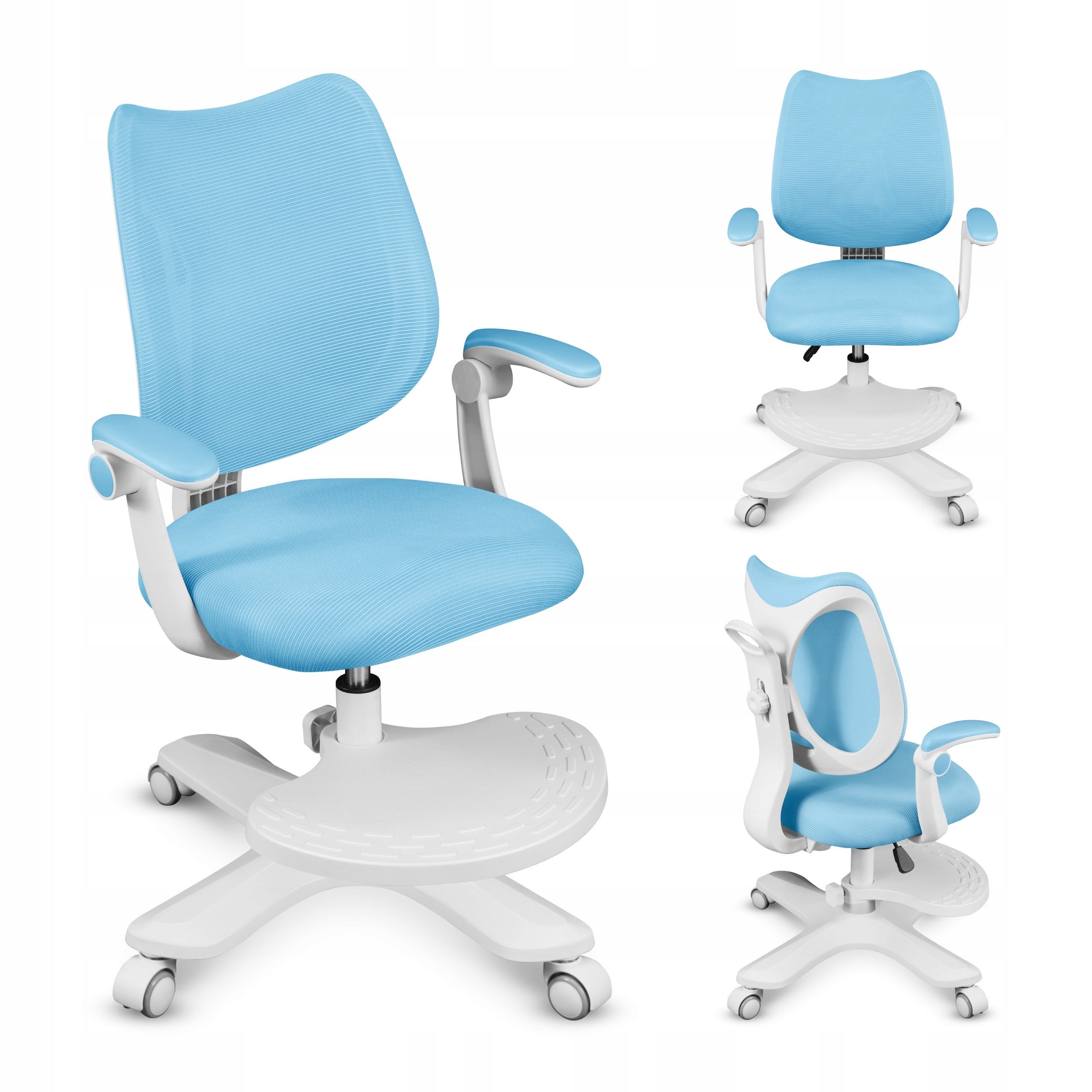 Mark Adler Swivel chair with footrest FOR CHILDREN JUNIOR 4.6 Blue