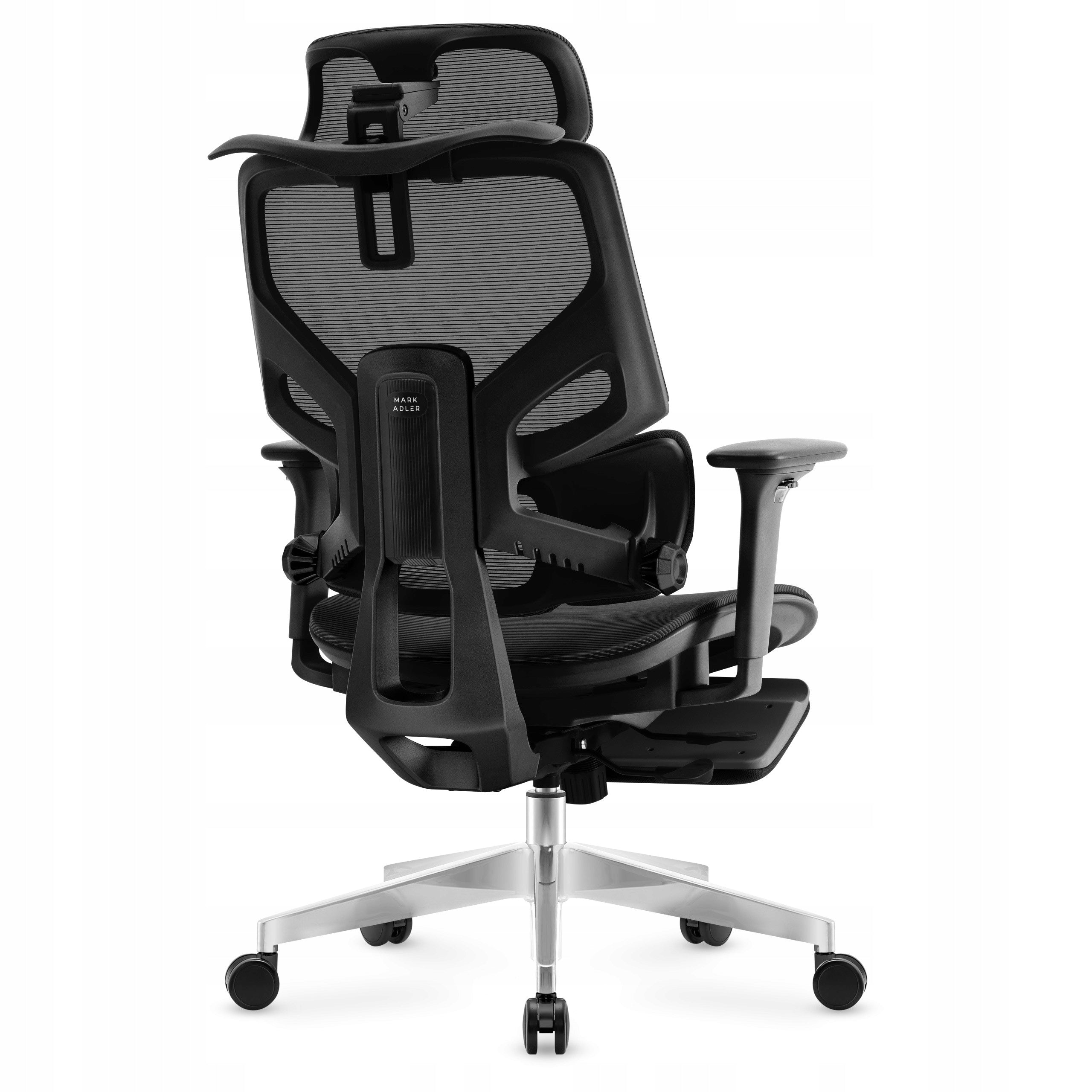 Mark Adler office chair with adjustable swivel footrest Expert 8.7 Black Manufacturer code MA-EXPERT 8.7 BLACK MESH
