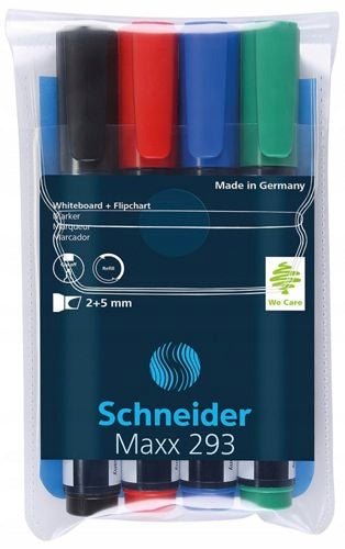 Marker-Set für Whiteboard MAXX 293, 4 Farben 