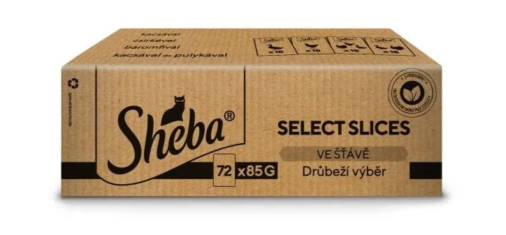 Mars GmbH Sheba 353620 Wet Cat Food Mix Brand Sheba