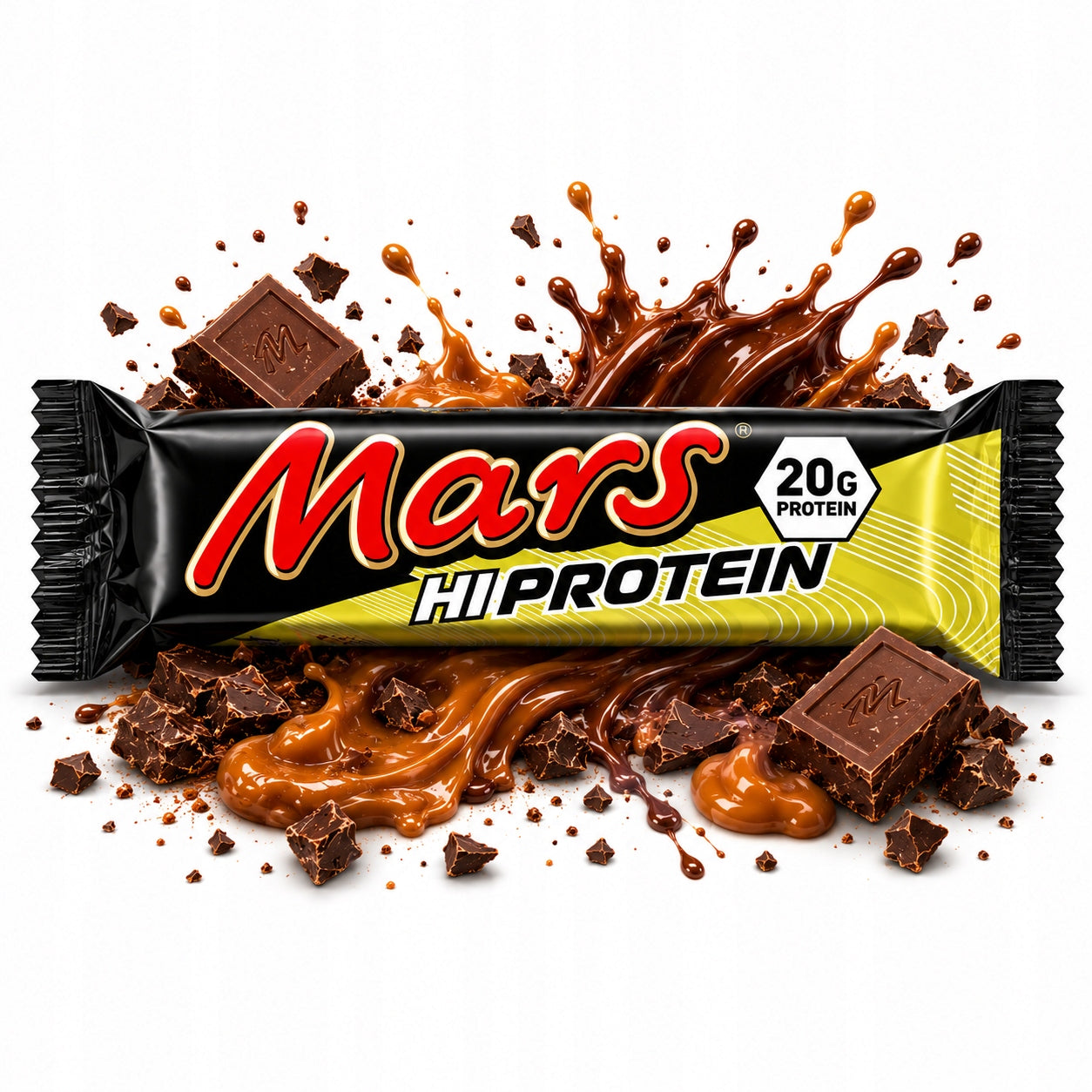 Mars Hi Protein Bar 59 g Chocolate Original Protein Bar Packaging status original