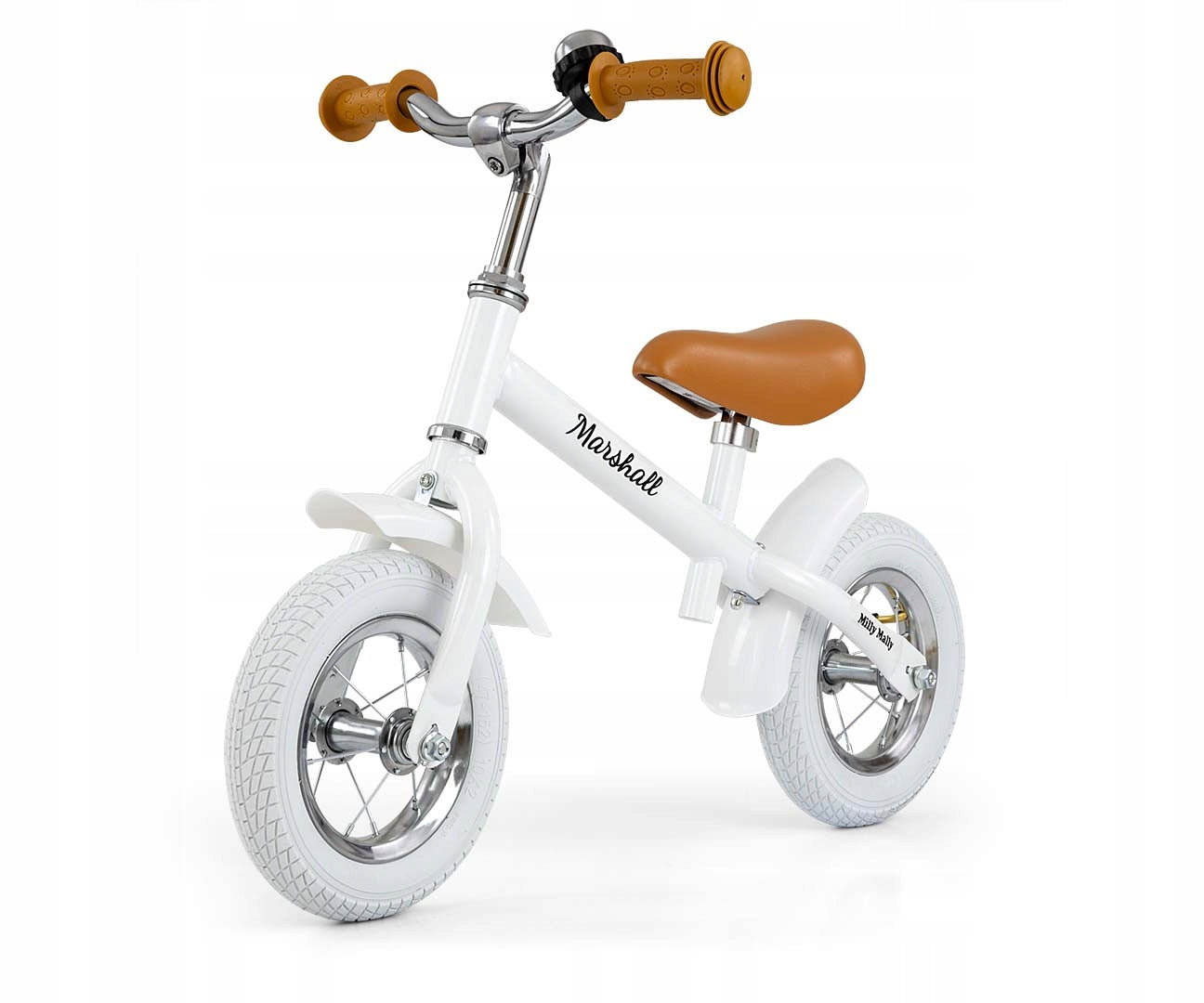 Marshall Air balance bike WHITE Milly Mally Classic