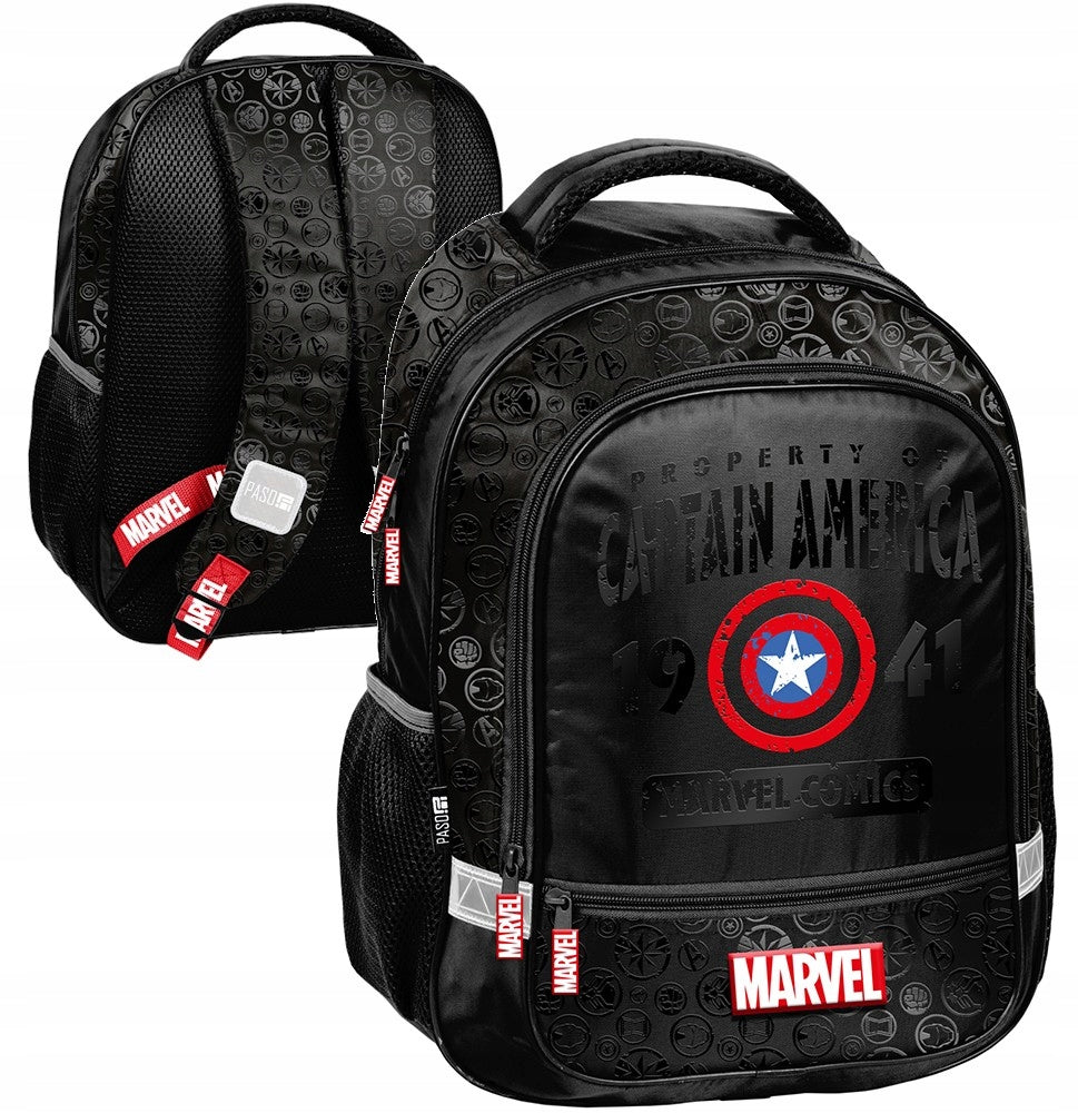 Marvel Captain America School Satchel BACKPACK | For Boy | Class 1-3