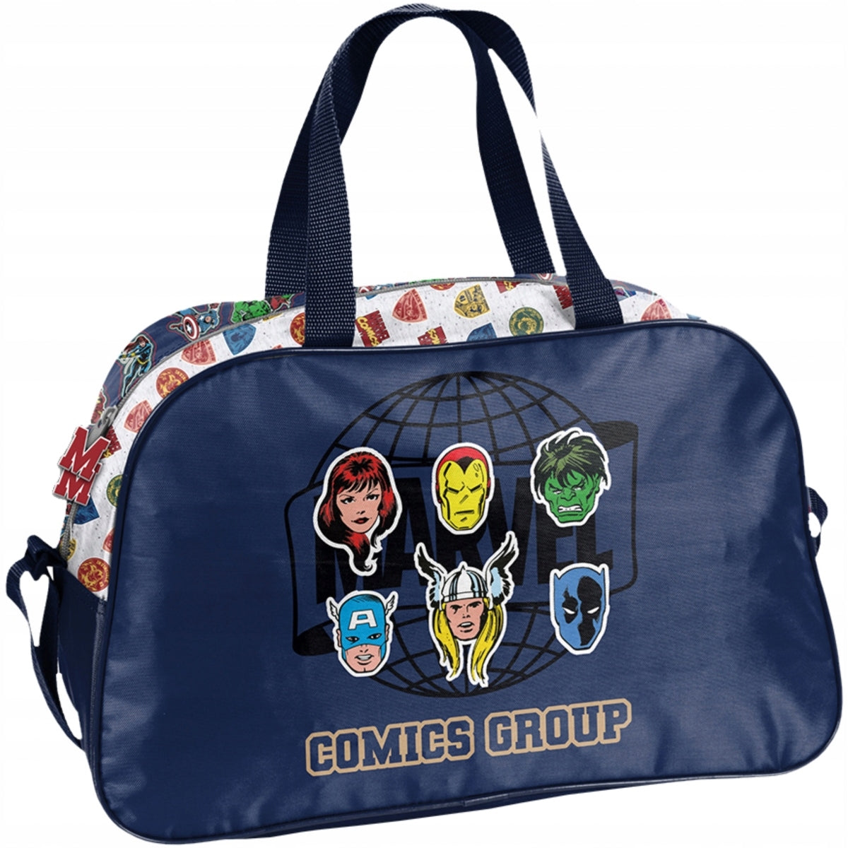 Marvel Comics Sports Bag for Travel Pool for Boys on Trips